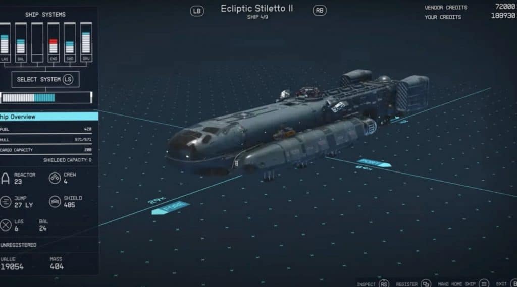 Starfield: Redditors Craft Custom Ships by Disassembling and Rebuilding ...