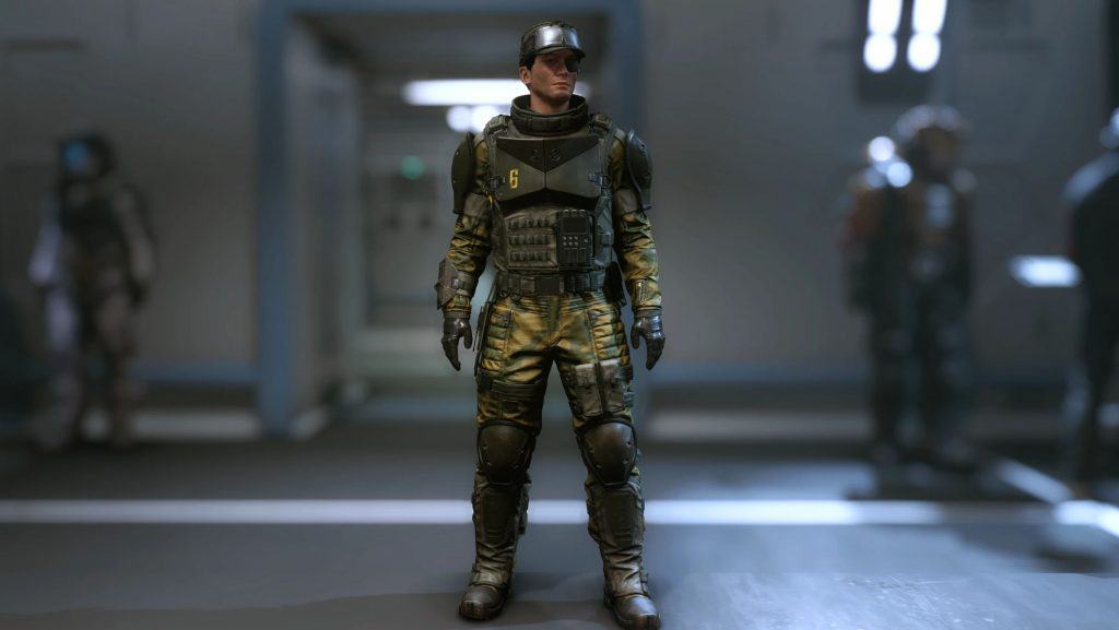 Camo Security Uniform | Starfield Mod Download